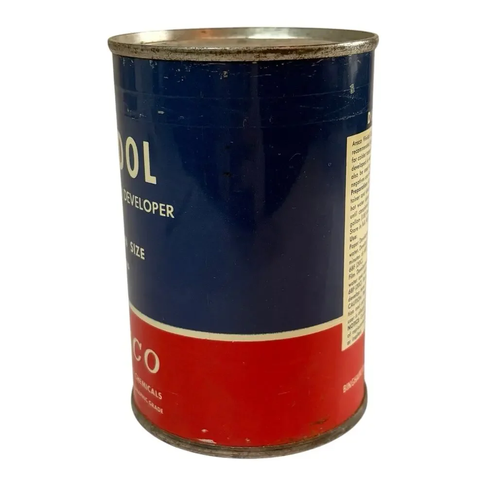 SEALED VTG Ansco Vividol Paper and Film Developer 1/2 Gallon Size 1.89 Liters
